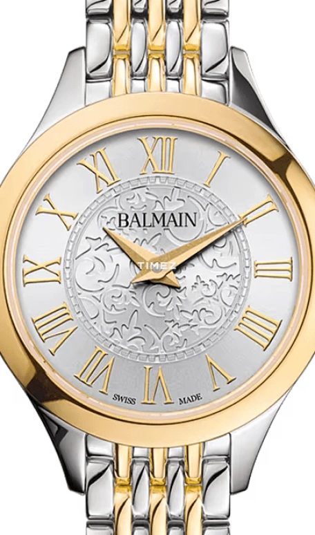 Balmain,Balmain de Balmain 25mm,25mm,Stainless Steel,Silver White,Quartz,Sapphire,Crystal Glass,Round,B4932,B4932.39.82
