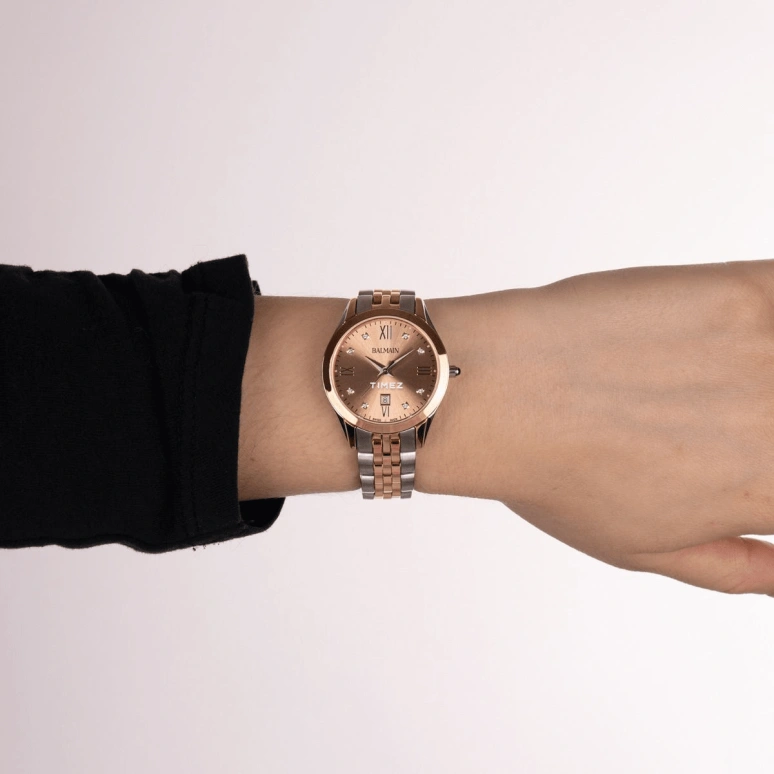 Balmain,Classic R 30mm,30mm,Stainless Steel,Pink Red,Quartz,Day,26280hours,B4118,B4118.31.45