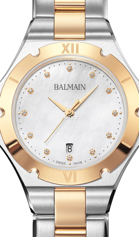 Balmain,Be Balmain 31mm,31mm,Stainless Steel,Silver,Quartz,Day,Sapphire,Crystal Glass,B4992,B4992.39.86