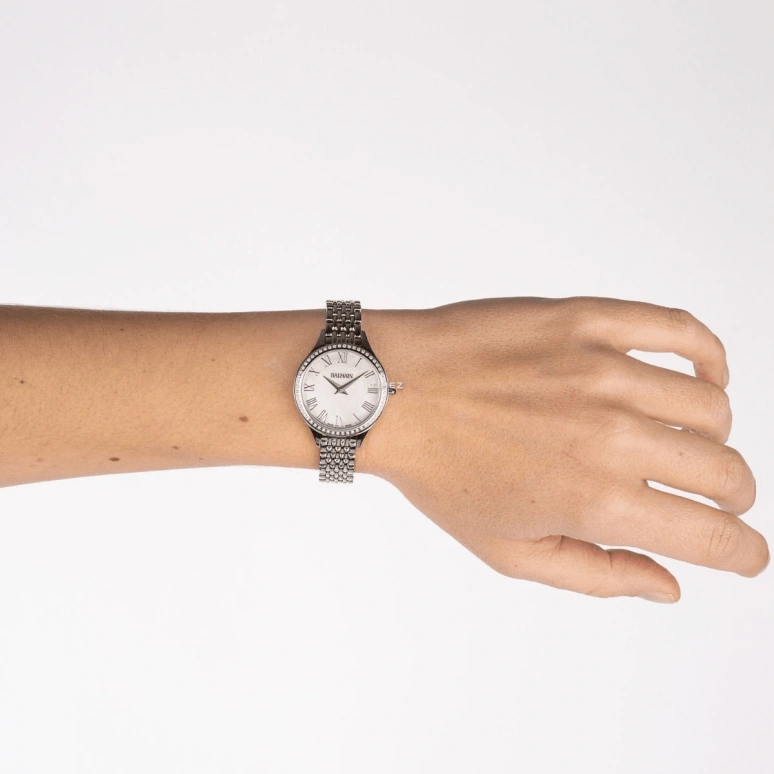 Balmain,Balmain de Balmain 29mm,29mm,Stainless Steel,Silver White,Quartz,26280hours,Sapphire,Crystal Glass,B3916,B3916.33.82