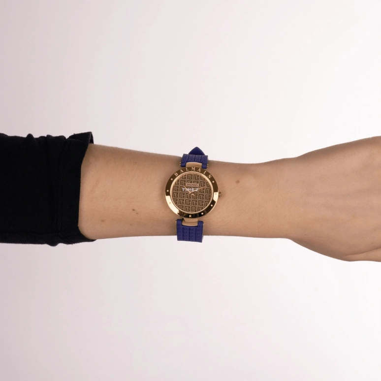 Balmain,Balmainia 33mm,33mm,Stainless Steel,Gold,Quartz,Sapphire,Crystal Glass,Round,B4250,B4250.72.27