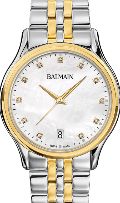 Balmain,Beleganza 32mm,32mm,Stainless Steel,Silver White,Quartz,Day,Sapphire,Crystal Glass,B8352,B8352.39.86