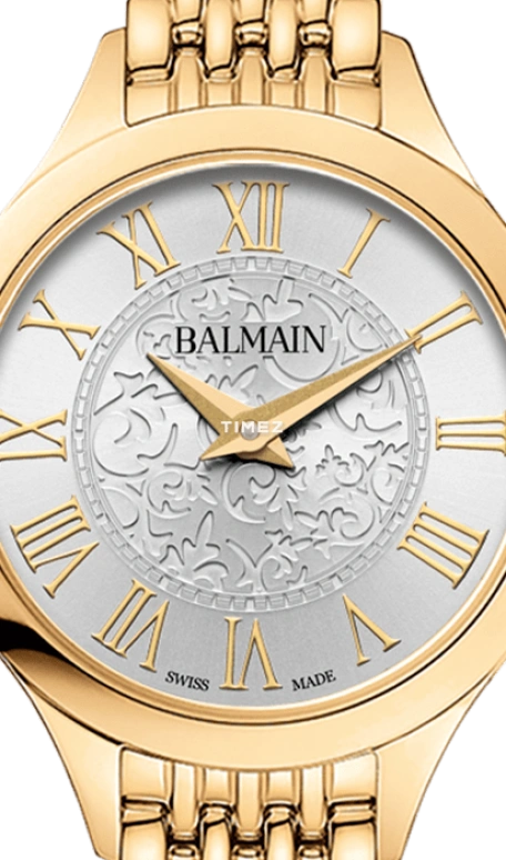 Balmain,Balmain de Balmain 29mm,29mm,Stainless Steel,Silver White,Quartz,26280hours,Sapphire,Crystal Glass,B3910,B3910.33.12