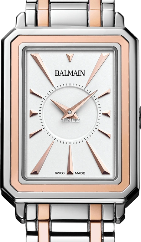 Balmain,Eirini 25x33mm,25x33mm,Stainless Steel,Silver,Quartz,26280hours,Sapphire,Crystal Glass,B4388,B4388.33.25