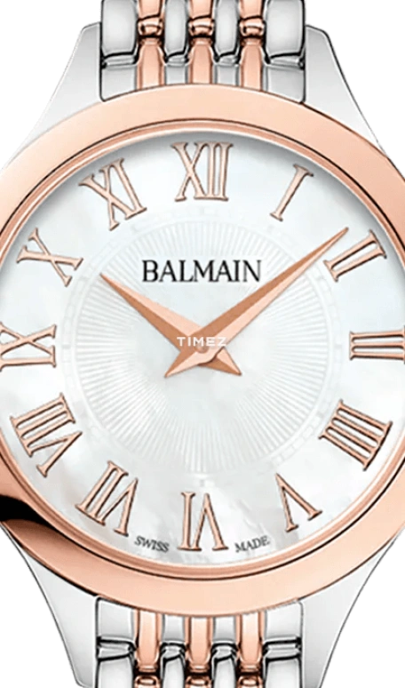 Balmain,Balmain de Balmain 29mm,29mm,Stainless Steel,Silver White,Quartz,26280hours,Sapphire,Crystal Glass,B3918,B3918.33.82