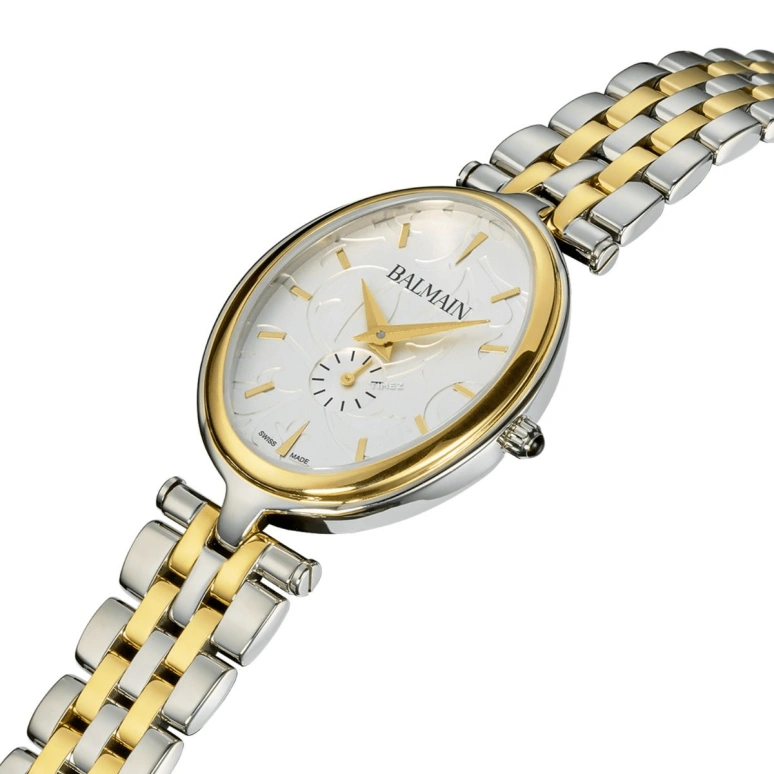 Balmain,Haute Elegance 26x31.70mm,26x31.70mm,Stainless Steel,Silver,Quartz,26280hours,Sapphire,Crystal Glass,B8112,B8112.39.15