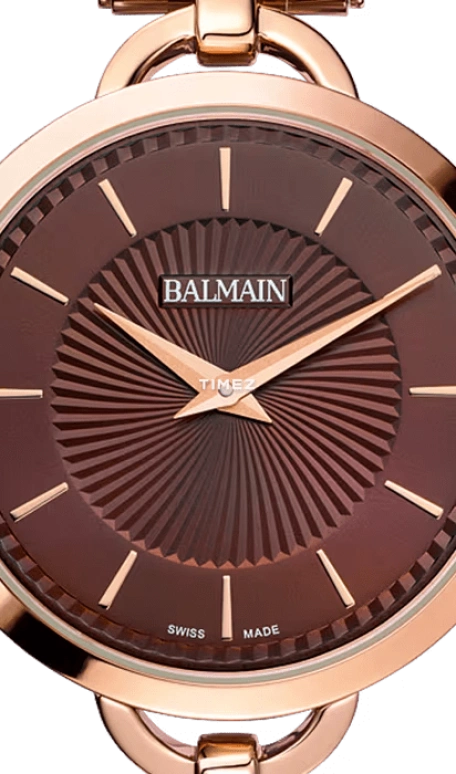 Balmain,Orithia 32mm,32mm,Stainless Steel,Brown,Quartz,Sapphire,Crystal Glass,Round,B4779,B4779.33.56