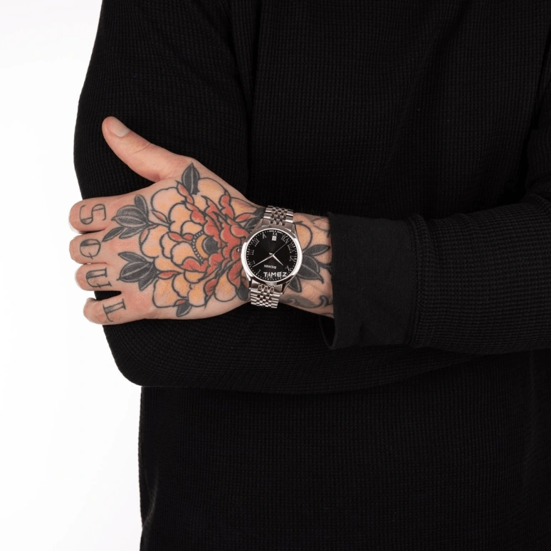 Balmain,Classic R 41mm,41mm,Stainless Steel,Black,Quartz,Day,Sapphire,Crystal Glass,B4101,B4101.31.62
