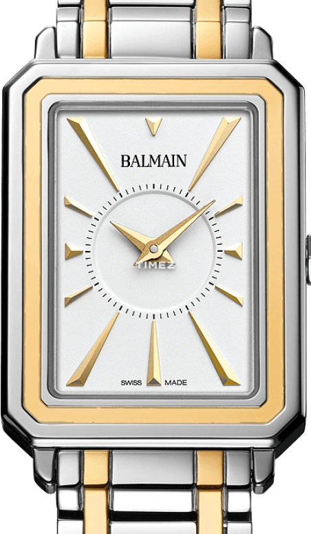 Balmain,Eirini 25x33mm,25x33mm,Stainless Steel,Silver,Quartz,26280hours,Sapphire,Crystal Glass,B4382,B4382.39.25