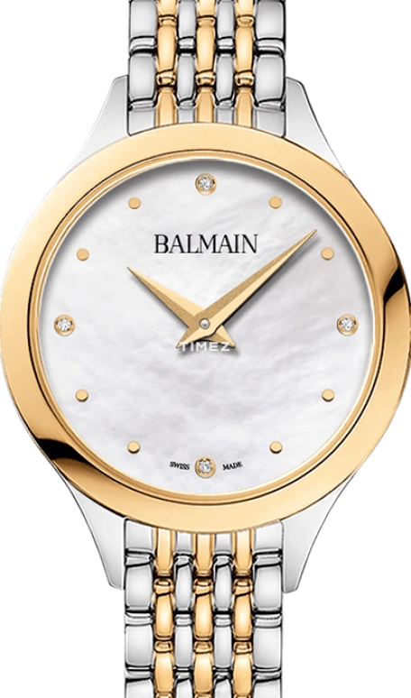 Balmain,Balmain de Balmain 29mm,29mm,Stainless Steel,Silver White,Quartz,26280hours,Round,B3912,B3912.39.85