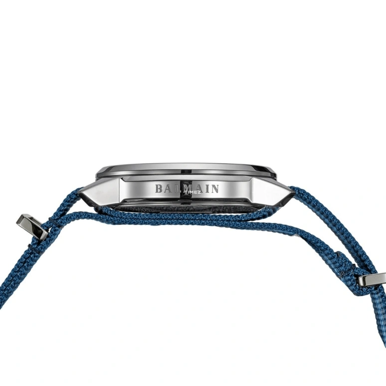 Balmain,Madrigal 42mm,42mm,Stainless Steel,Blue,Quartz,Chronograph,Day,B7481,B7481.72.92