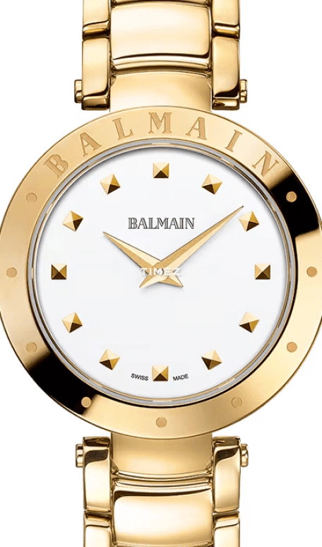 Balmain,Balmainia 33mm,33mm,Stainless Steel,White,Quartz,Sapphire,Crystal Glass,Round,B4250,B4250.33.25