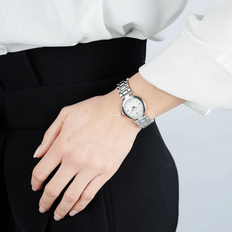 Balmain,Haute Elegance 24mm,24mm,Stainless Steel,White,Quartz,Sapphire,Crystal Glass,Round,B8091,B8091.33.22