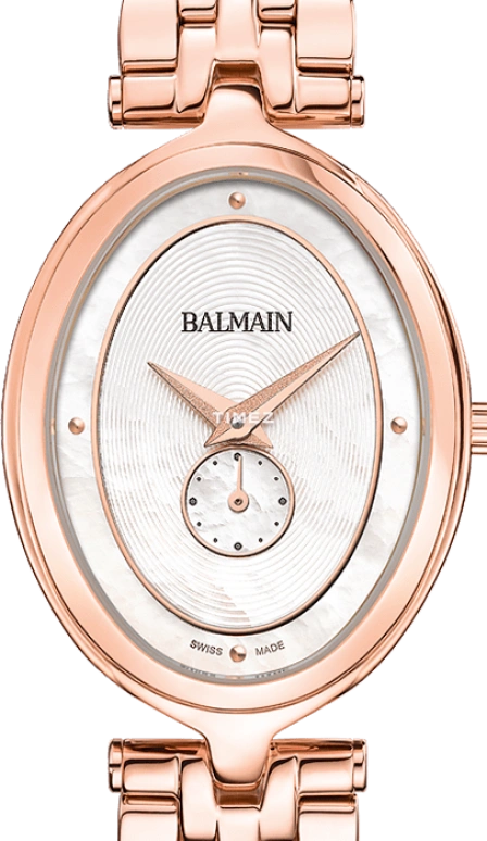 Balmain,Haute Elegance 26x31.70mm,26x31.70mm,Stainless Steel,Silver White,Quartz,26280hours,Sapphire,Crystal Glass,B8119,B8119.33.86