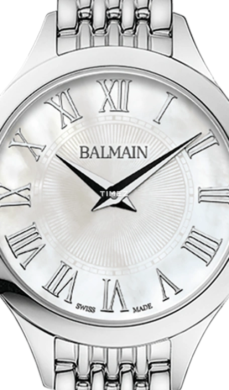 Balmain,Balmain de Balmain 29mm,29mm,Stainless Steel,Silver White,Quartz,26280hours,Sapphire,Crystal Glass,B3911,B3911.33.82