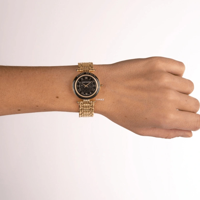 Balmain,Haute Elegance 30mm,30mm,Stainless Steel,Black,Quartz,Sapphire,Crystal Glass,Round,B8137,B8137.33.62