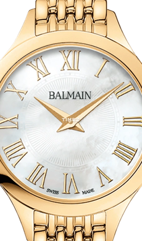 Balmain,Balmain de Balmain 29mm,29mm,Stainless Steel,Silver White,Quartz,26280hours,Sapphire,Crystal Glass,B3910,B3910.33.82