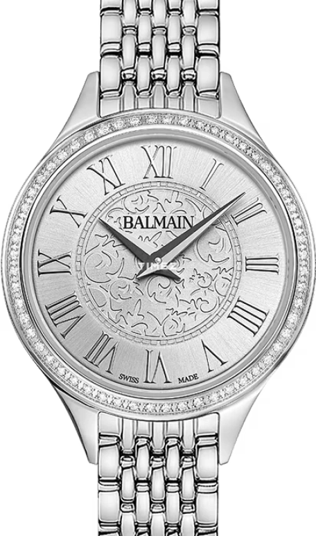 Balmain,Balmain de Balmain 29mm,29mm,Stainless Steel,Silver,Quartz,26280hours,Sapphire,Crystal Glass,B3916,B3916.33.12