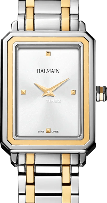 Balmain,Eirini 25x33mm,25x33mm,Stainless Steel,Silver,Quartz,26280hours,Sapphire,Crystal Glass,B4382,B4382.39.26