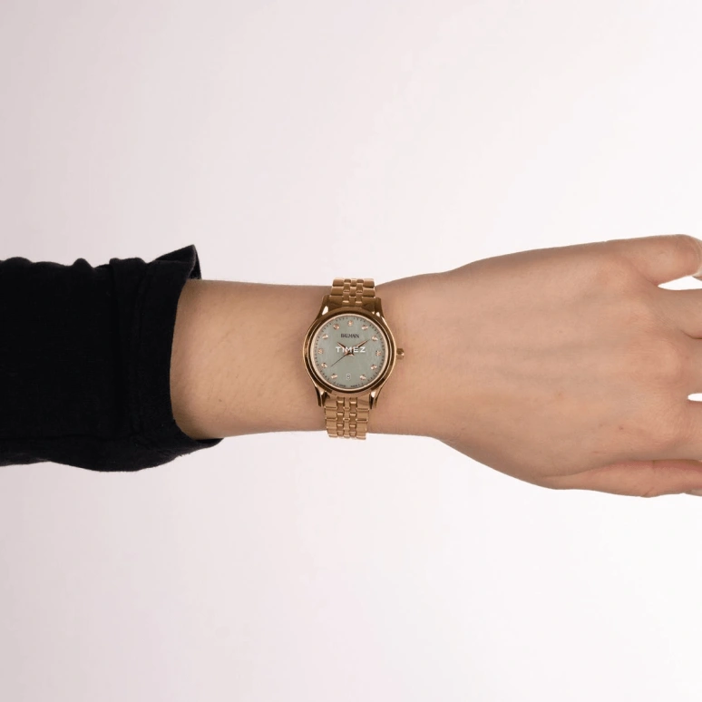Balmain,Beleganza 27.50mm,27.50mm,Stainless Steel,Green,Quartz,Day,Sapphire,Crystal Glass,B8340,B8340.33.76