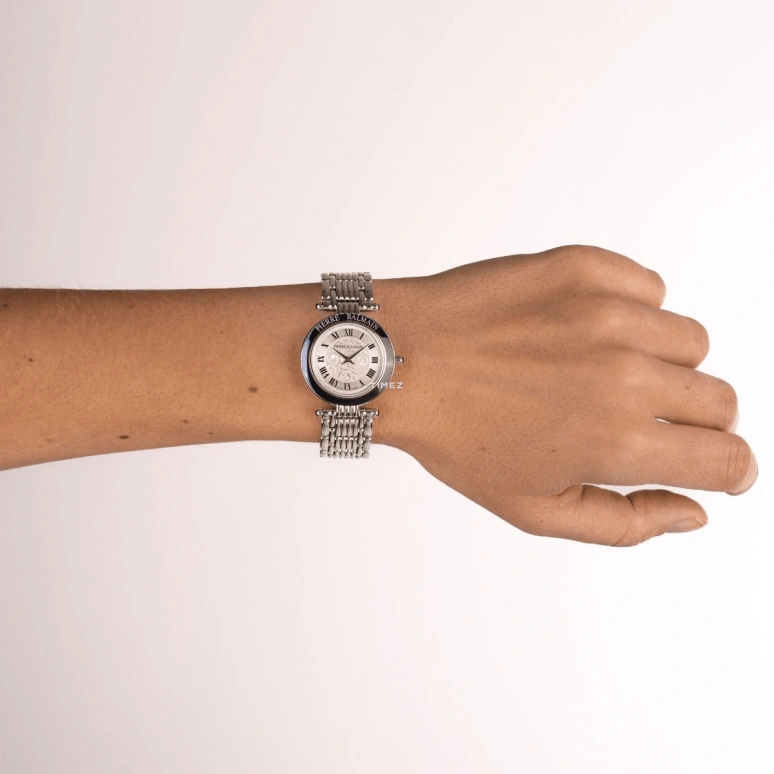 Balmain,Haute Elegance 30mm,30mm,Stainless Steel,Silver,Quartz,Sapphire,Crystal Glass,Round,B8131,B8131.33.12