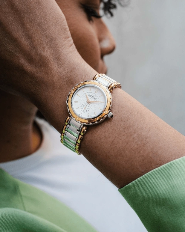 Balmain,Balmainia 32mm,32mm,Stainless Steel,Silver,Quartz,Sapphire,Crystal Glass,Round,B4552,B4552.39.14