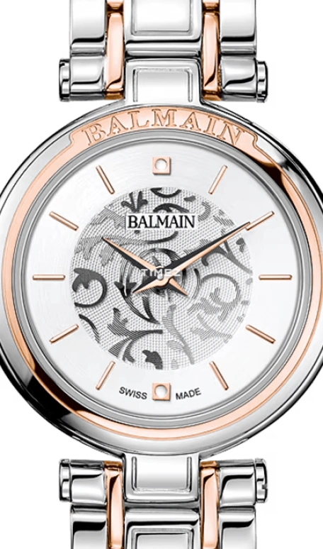 Balmain,Haute Elegance 24mm,24mm,Stainless Steel,Silver,Quartz,Sapphire,Crystal Glass,Round,B8098,B8098.33.16