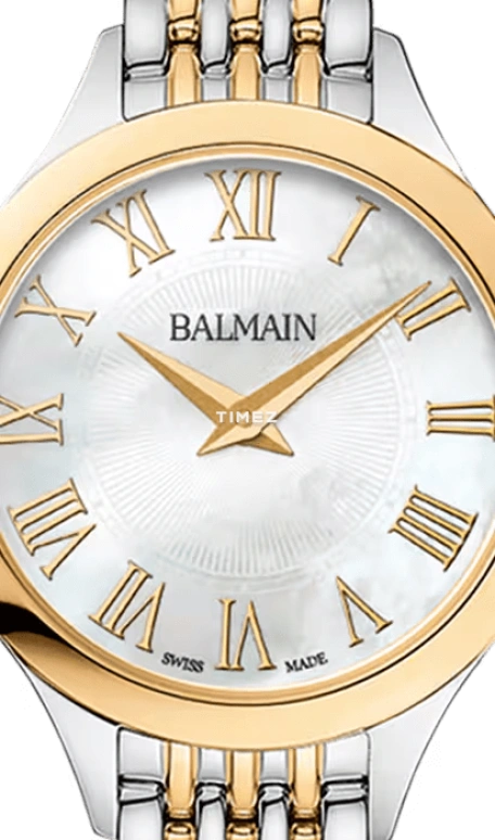 Balmain,Balmain de Balmain 29mm,29mm,Stainless Steel,White,Quartz,26280hours,Sapphire,Crystal Glass,B3912,B3912.39.82
