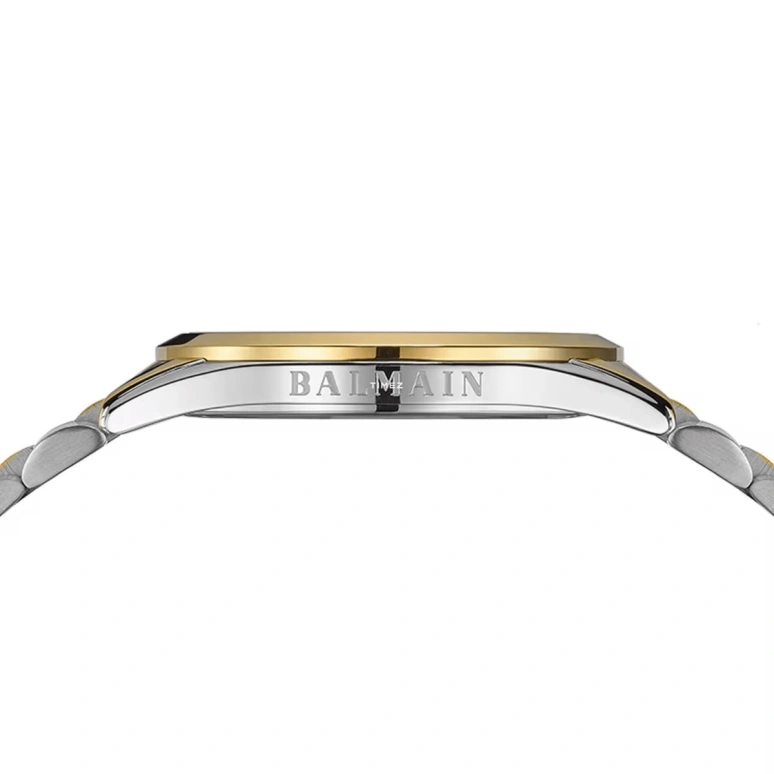 Balmain,Classic R 41mm,41mm,Stainless Steel,Smoky Coal,Quartz,Day,Sapphire,Crystal Glass,B4102,B4102.31.61