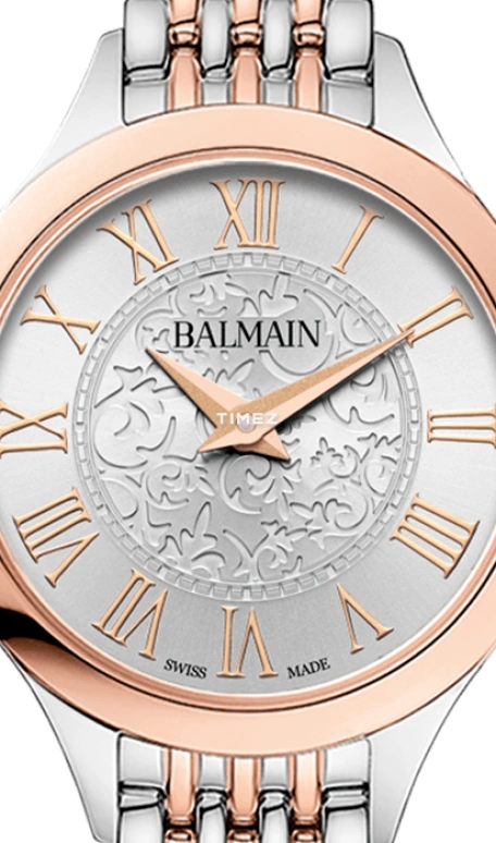 Balmain,Balmain de Balmain 29mm,29mm,Stainless Steel,Silver,Quartz,26280hours,Sapphire,Crystal Glass,B3918,B3918.33.12