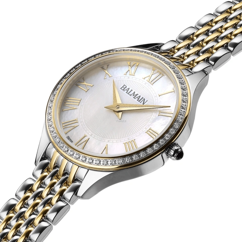 Balmain,Balmain de Balmain 29mm,29mm,Stainless Steel,Silver White,Quartz,26280hours,Sapphire,Crystal Glass,B3917,B3917.39.82