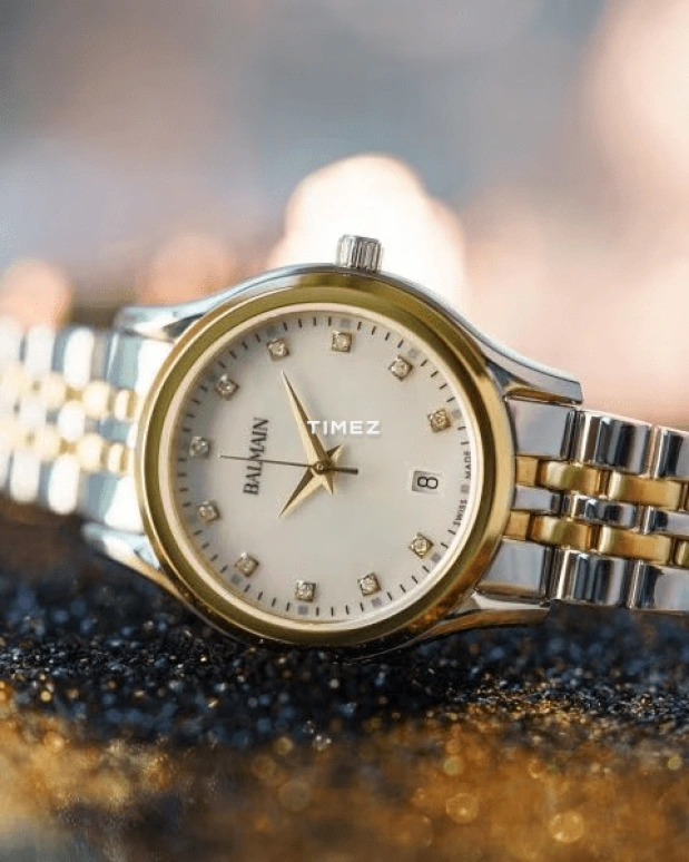 Balmain,Beleganza 27.50mm,27.50mm,Stainless Steel,Silver White,Quartz,Day,Round,B8342,B8342.39.86
