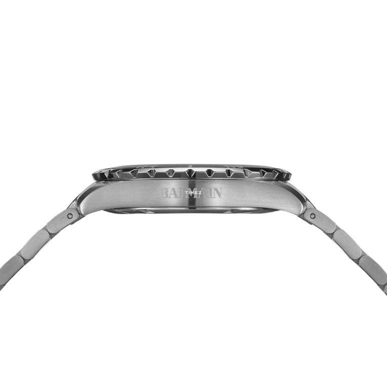 Balmain,Ophrys 42.50mm,42.50mm,Stainless Steel,Black,Quartz,Day,Sapphire,Crystal Glass,B4347,B4347.33.65