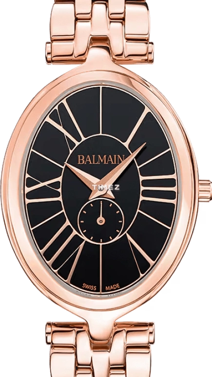 Balmain,Haute Elegance 26x31.70mm,26x31.70mm,Stainless Steel,Black,Quartz,26280hours,Sapphire,Crystal Glass,B8119,B8119.33.62