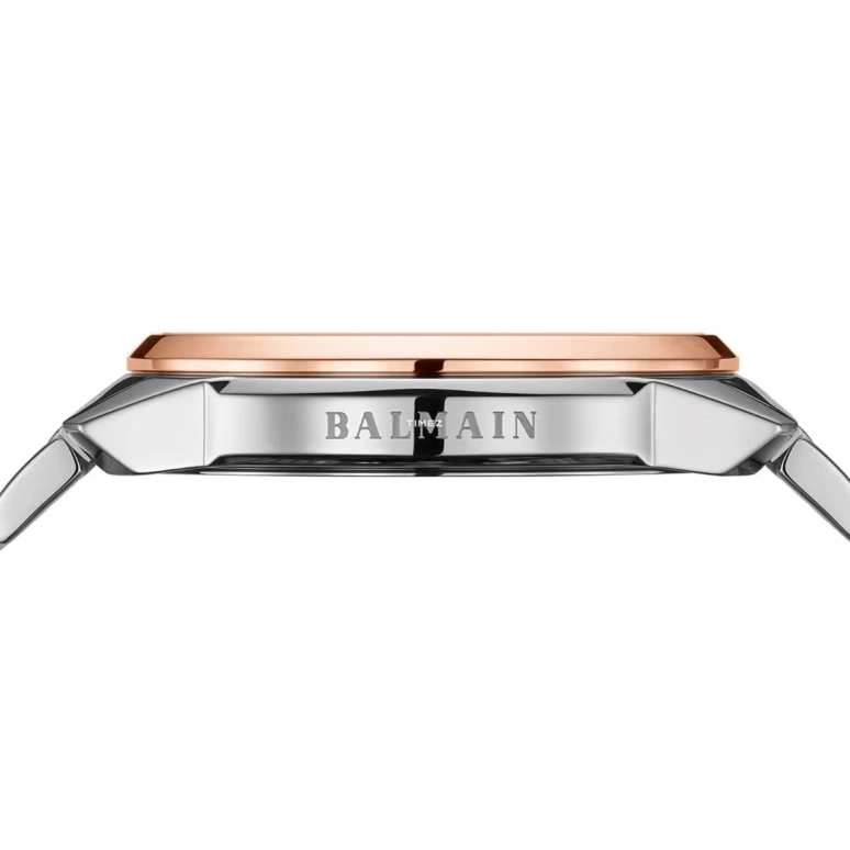 Balmain,Madrigal 42mm,42mm,Stainless Steel,Brown,Quartz,Chronograph,Day,B7488,B7488.33.52