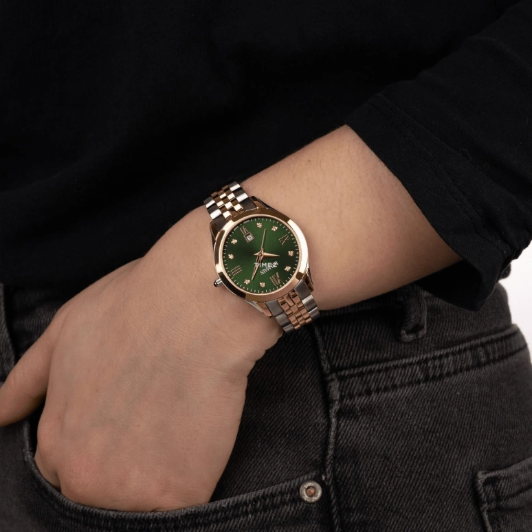 Balmain,Classic R 30mm,30mm,Stainless Steel,Green,Quartz,Day,26280hours,B4112,B4112.31.75