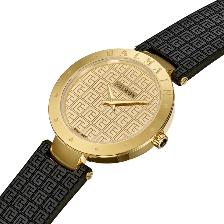 Balmain,Balmainia 33mm,33mm,Stainless Steel,Gold,Quartz,Sapphire,Crystal Glass,Round,B4250,B4250.32.27