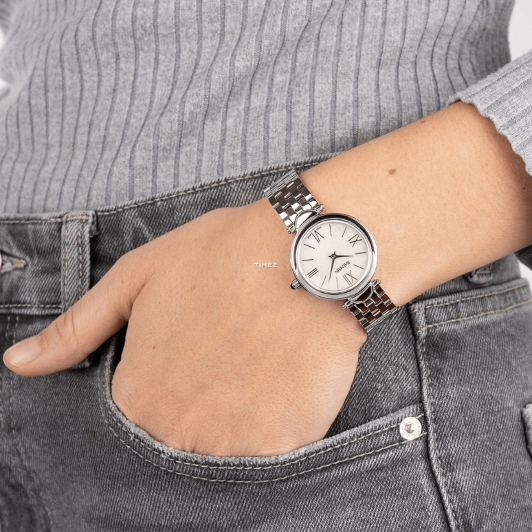 Balmain,Haute Elegance 29mm,29mm,Stainless Steel,Silver White,Quartz,Sapphire,Crystal Glass,Round,B8151,B8151.33.82