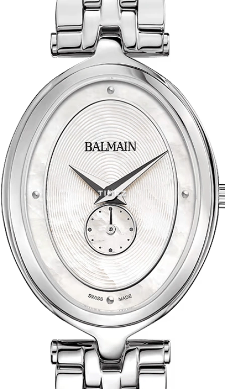 Balmain,Haute Elegance 26mm,26mm,Stainless Steel,Silver White,Quartz,26280hours,Sapphire,Crystal Glass,B8111,B8111.33.86