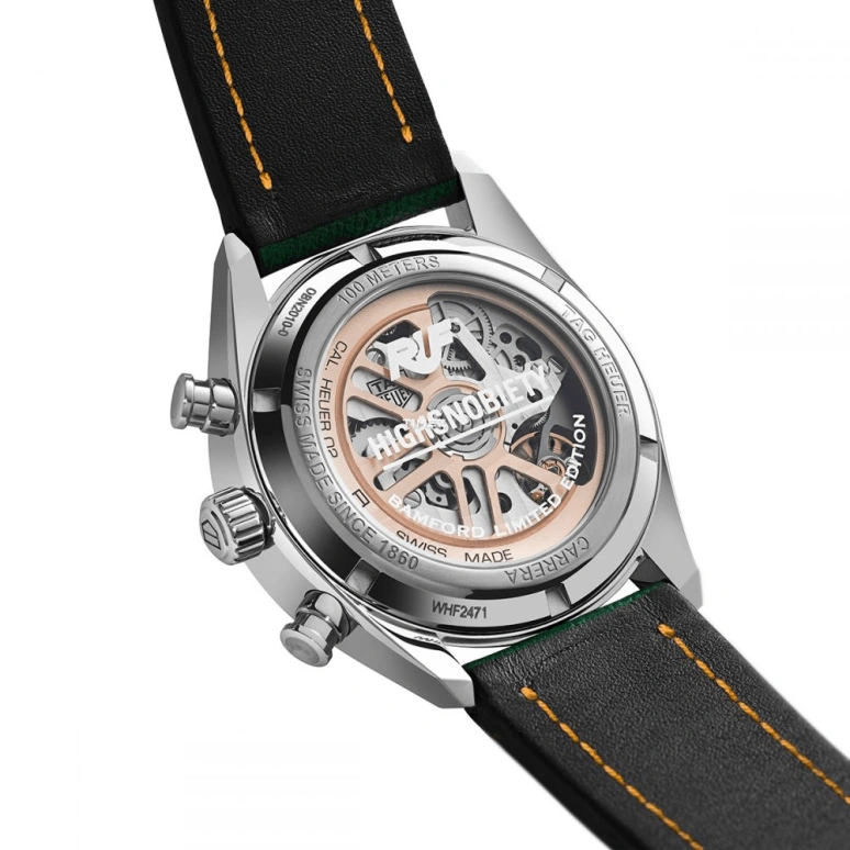 Bamford Watch Department,Other 42mm,42mm,Stainless Steel,Green,Automatic,Chronograph,Sapphire,Crystal Glass,BWD,BWD-RUF-TAG-CAR