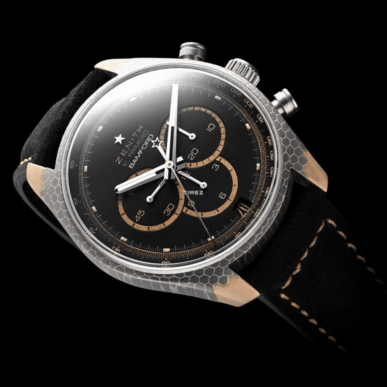 Bamford Watch Department,Other 42mm,42mm,Copper Niobium Superconductor,Black,Automatic,Chronograph,Day,BWD,BWD-COL-ZEN-BB-SUPER