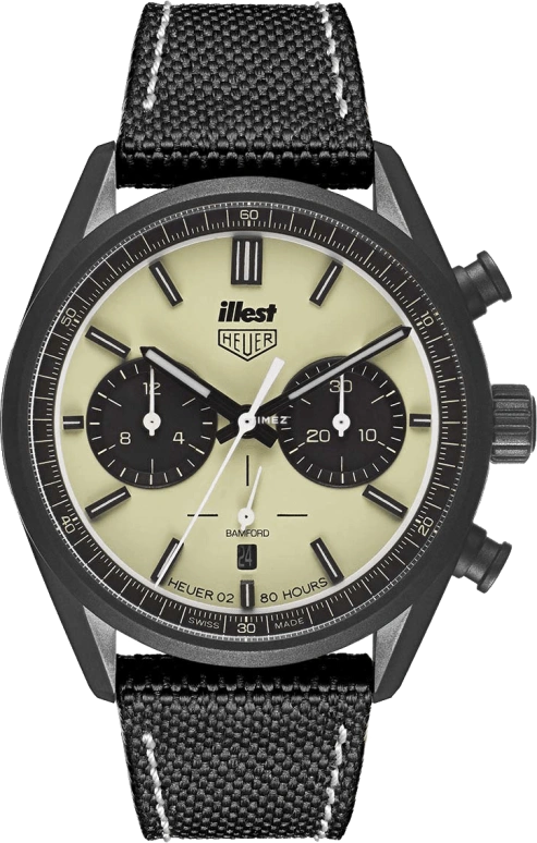 Bamford Watch Department,Other 42mm,42mm,Stainless Steel,Beige,Automatic,Chronograph,Day,bwd,bwd-th-carrera-illest