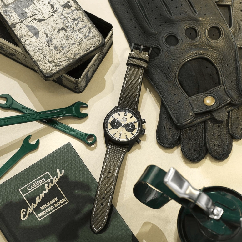 Bamford Watch Department,Other 42mm,42mm,Stainless Steel,Beige,Automatic,Chronograph,Day,bwd,bwd-th-carrera-illest