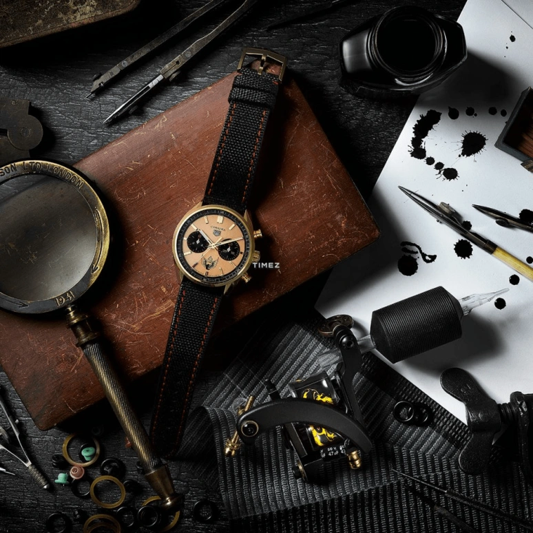 Bamford Watch Department,Other 42mm,42mm,Yellow Gold,Brown,Automatic,Chronograph,Sapphire,Crystal Glass,BWD,BWD-WES-TAG-CAR-YG