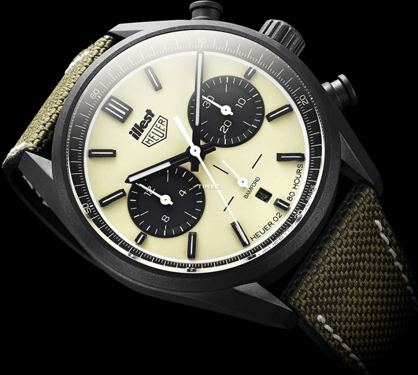 Bamford Watch Department,Other 42mm,42mm,Stainless Steel,Beige,Automatic,Chronograph,Day,bwd,bwd-th-carrera-illest