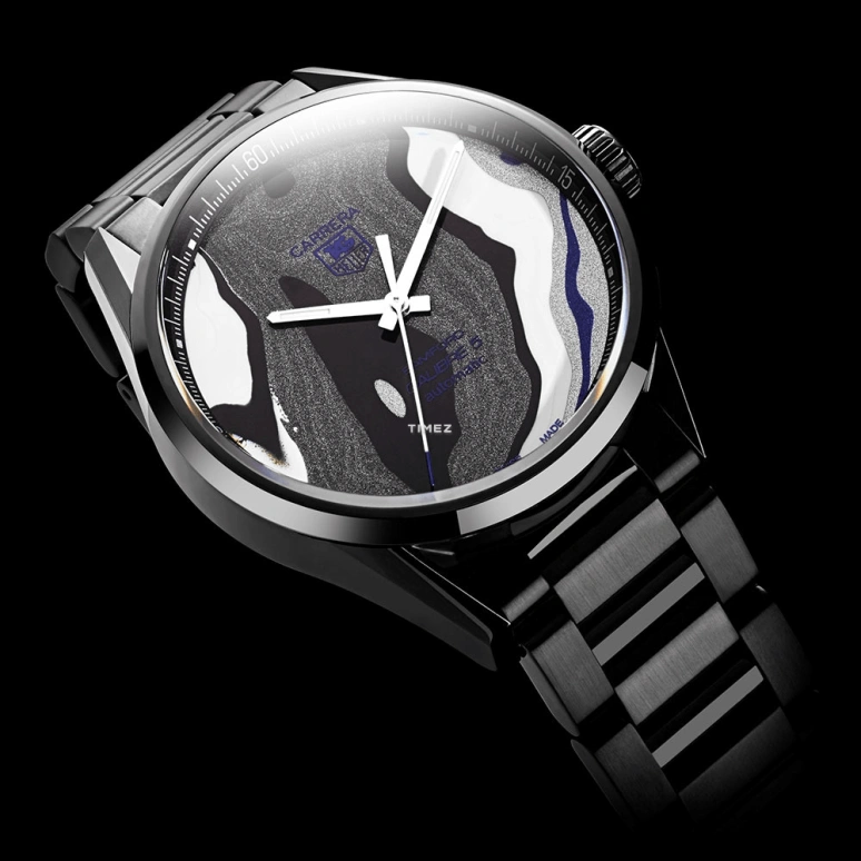 Bamford Watch Department,Other 41mm,41mm,Stainless Steel,Black,White,Automatic,42hours,Sapphire,Crystal Glass,BWD,BWD-COL-TAG-FORDITE-05