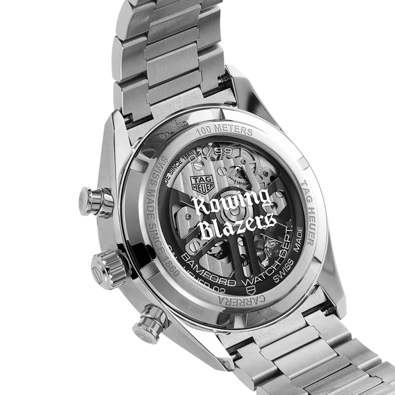 Bamford Watch Department,Other 42mm,42mm,Stainless Steel,White,Automatic,Chronograph,Sapphire,Crystal Glass,BWD,BWD-WES-TAG-CAR-YG-1