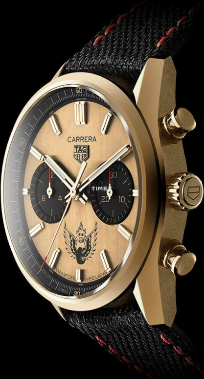 Bamford Watch Department,Other 42mm,42mm,Yellow Gold,Brown,Automatic,Chronograph,Sapphire,Crystal Glass,BWD,BWD-WES-TAG-CAR-YG