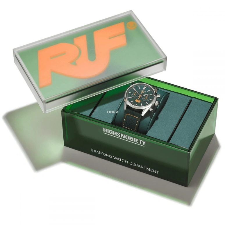 Bamford Watch Department,Other 42mm,42mm,Stainless Steel,Green,Automatic,Chronograph,Sapphire,Crystal Glass,BWD,BWD-RUF-TAG-CAR