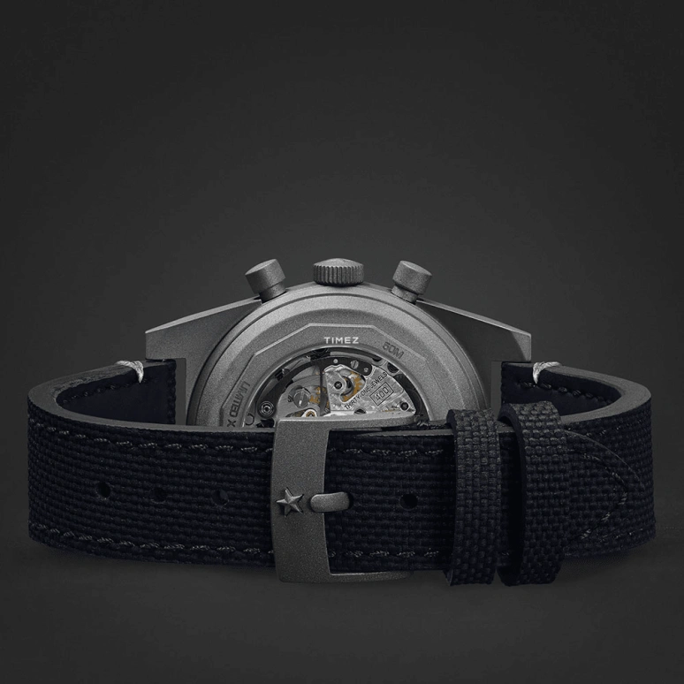 Bamford Watch Department,Other 37mm,37mm,Titanium,Blue,Black,Automatic,Chronograph,Day,BWD,BWD-ZEN-LE-384-REVIVAL